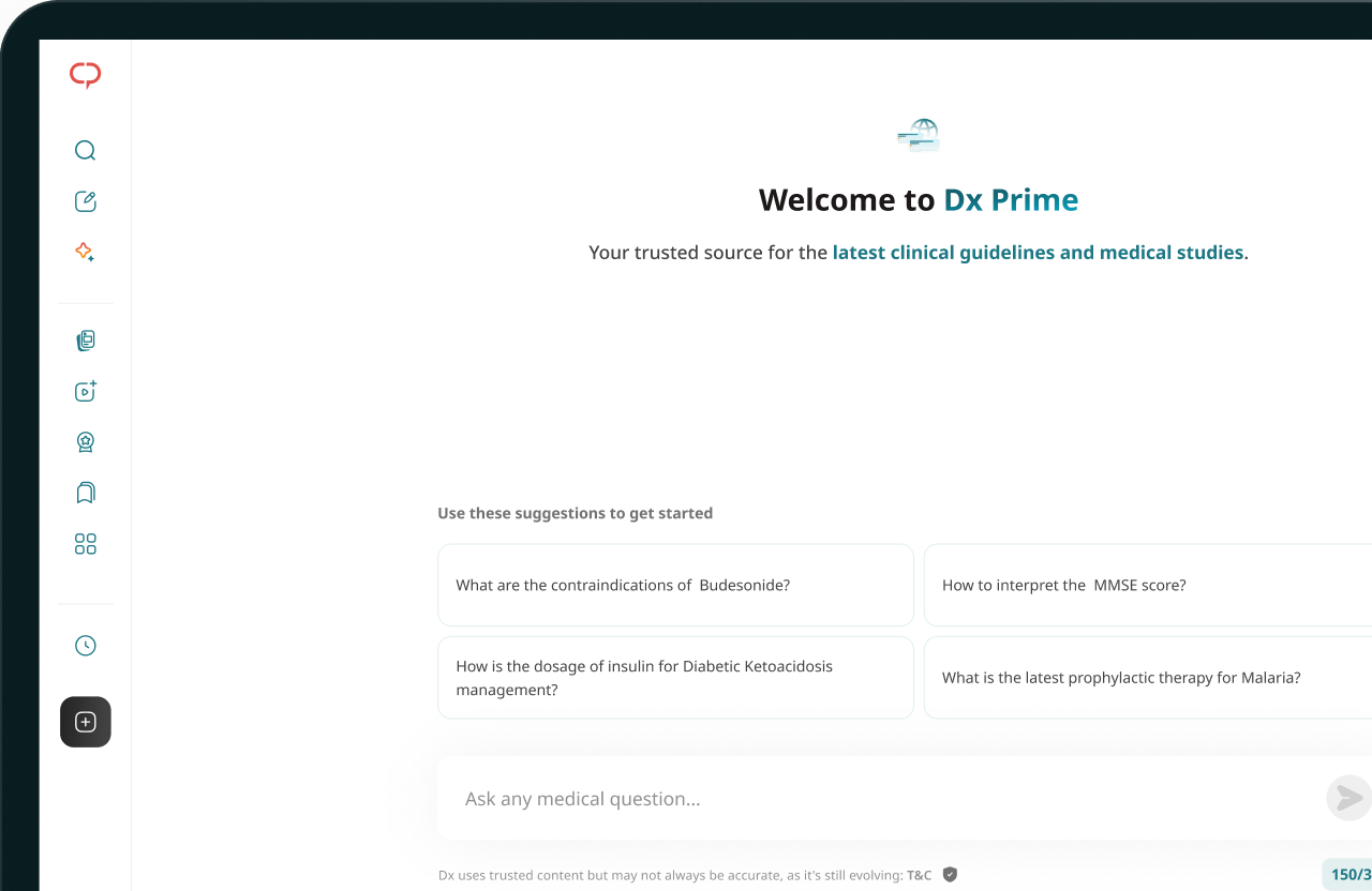 Dx Prime dashboard preview